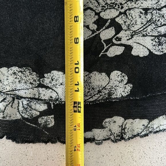 NWOT Free People Poppy Tube Top Black Floral Cropped L Removable Straps Smock - Picture 11 of 15